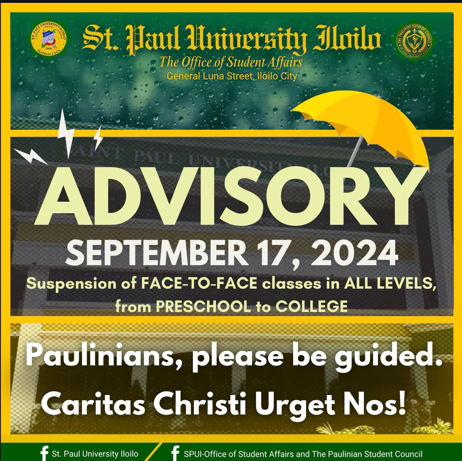 New Advisory